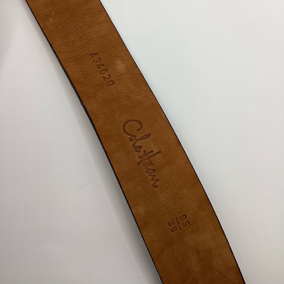 Rare Vintage Cole Haan Leather & Suede 4 Color Belt - Picture 13 of 15